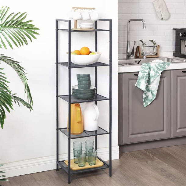 Rebrilliant Albia 10.51'' W Manufactured Wood Shelving Unit Wayfair